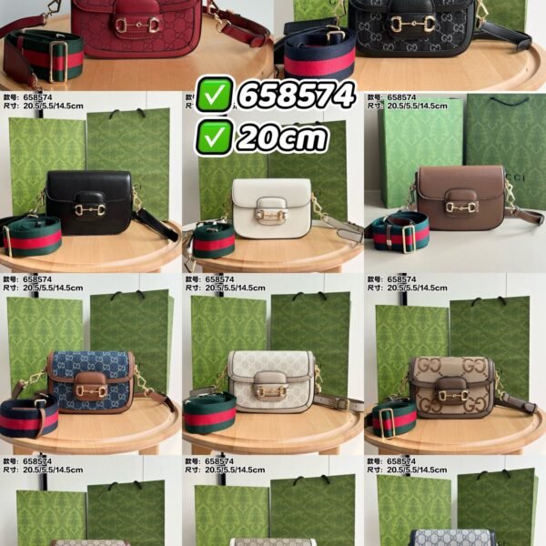 GG Horsebit 1955 Mini 20cm Various Colors/Canvas - Bag