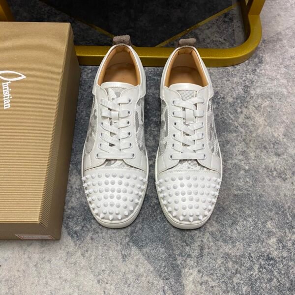CL Louis Junior Spikes Orlato White/Grey Camo - Sneakers