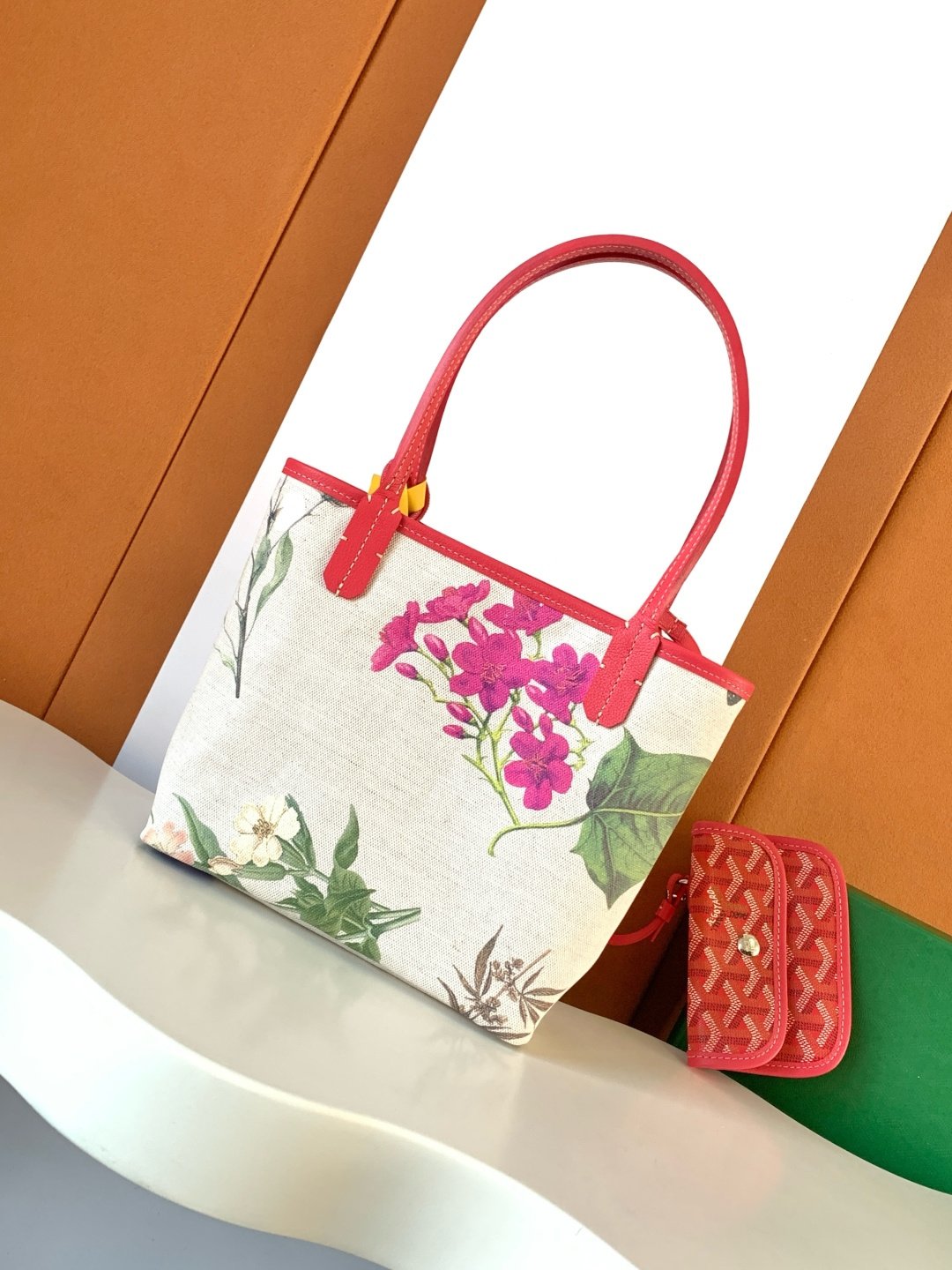 GYD Saint Louis PM Red GYDine Canvas - Bag - Image 5
