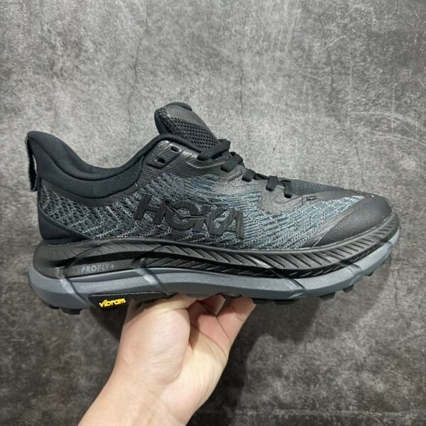 HOKA Mafate Speed 3 Black/Grey - Sneakers