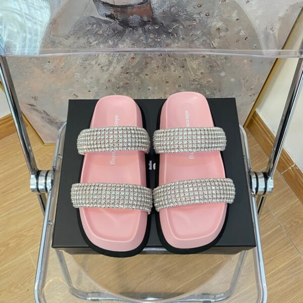 AW Amelia Crystal Pink - Sandals