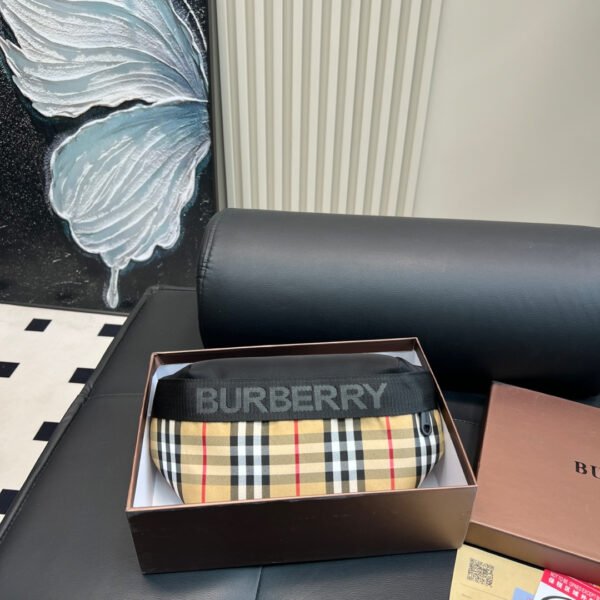 BBR Vintage Check Bum Bag Beige Check - Belt Bag