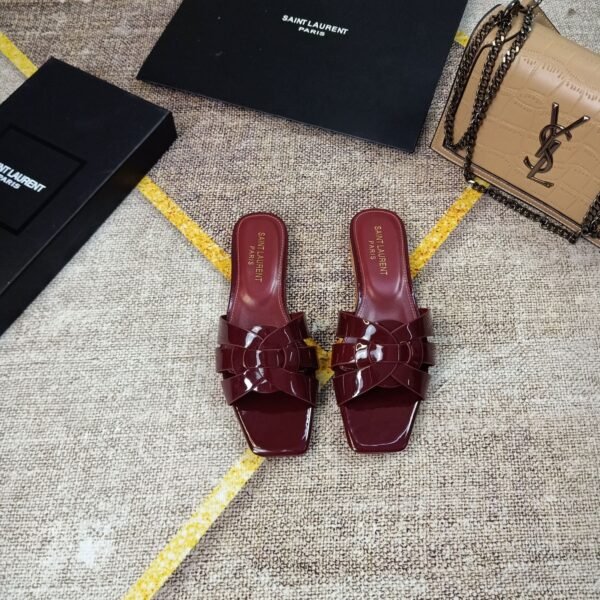 YSL Cassandra Flat Sandals - Sandals