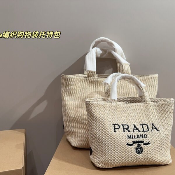 PR Raffia Tote - Bag