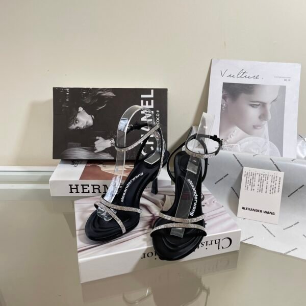 BAL Crystal Embellished Sandals - Heels