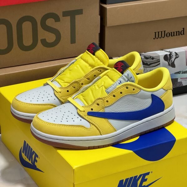 NK Air Jordan 1 Low OG SP Travis Scott Reverse Mocha - Sneakers