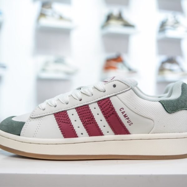 AD Campus 00s White/Green/Red - Sneakers