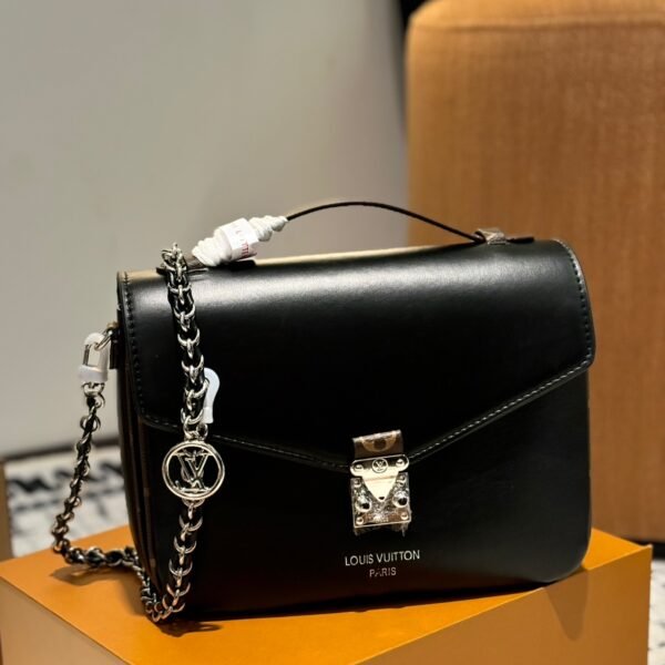 LV Pochette Métis Black Leather - Bag