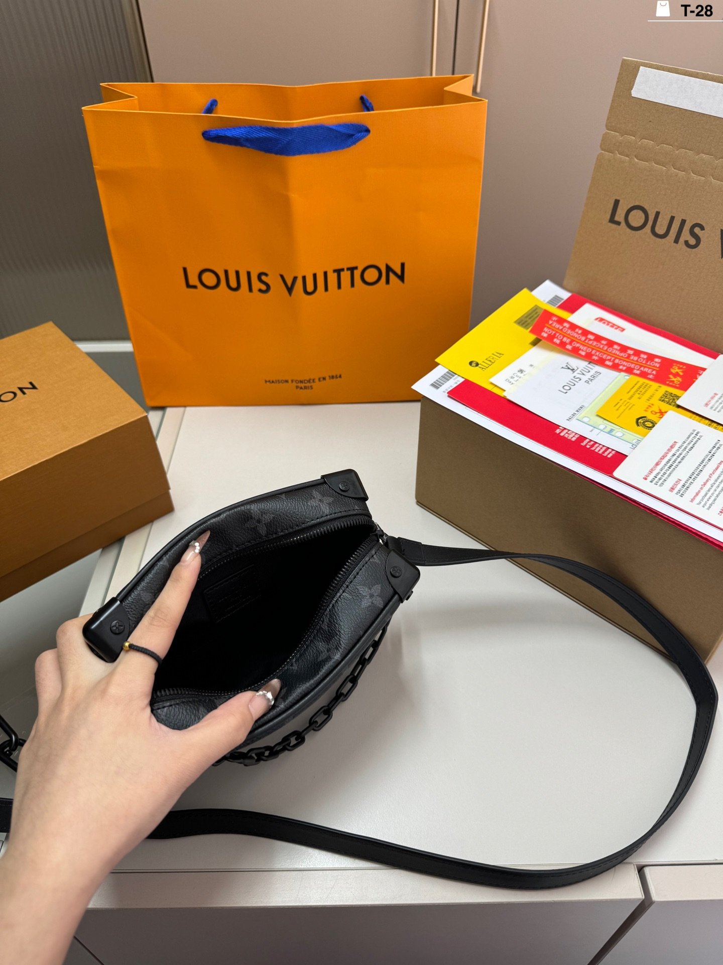 LV Soft Trunk Monogram Eclipse - Bag - Image 9