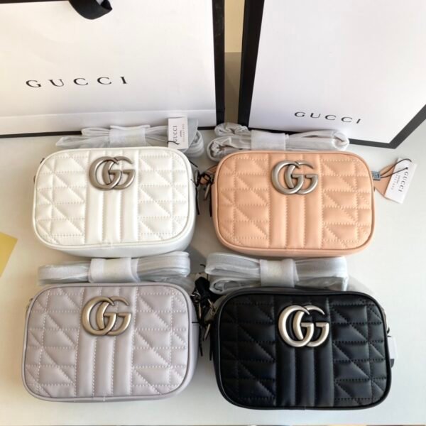 GG GG Marmont Matelassé Mini Bag Various Colors - Bag