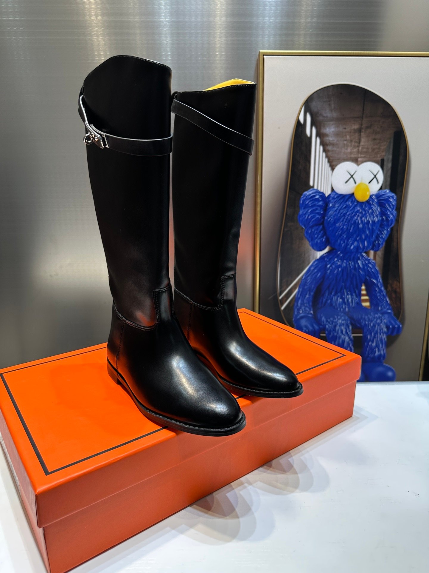 HM Jumping Boots Black Leather - Boots - Image 2