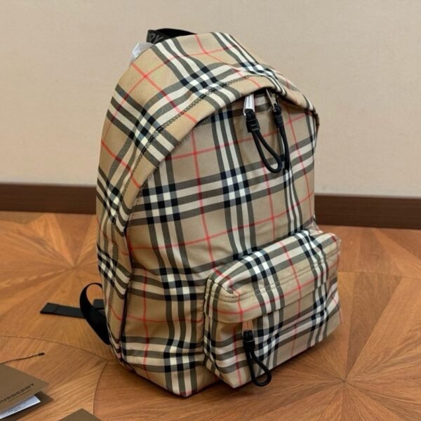 BBR Vintage Check Backpack Beige Check - Backpack