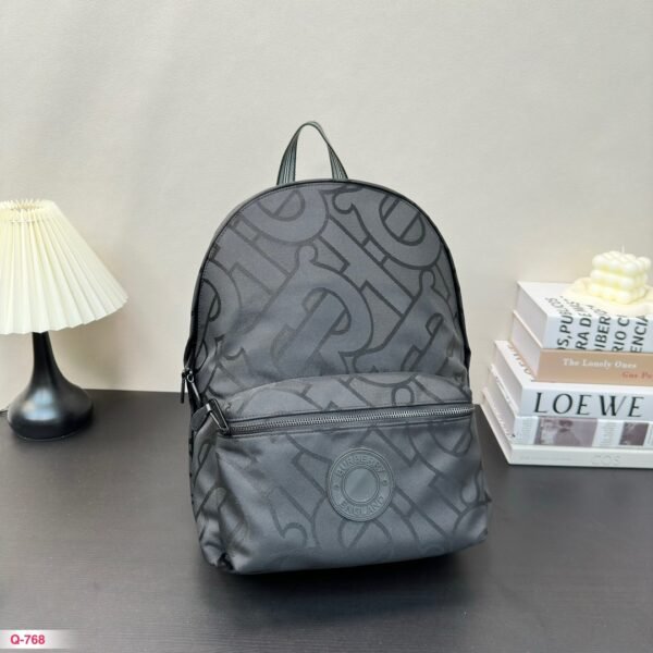 BBR Logo Backpack Black/Gray - Bag