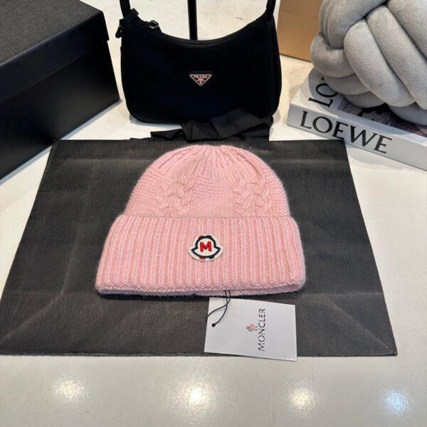 MCL Logo Beanie Pink Knit - Hat