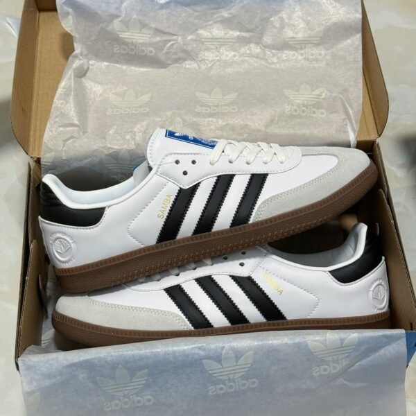 AD Samba White/Black - Sneakers