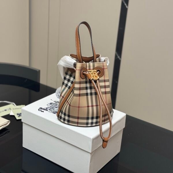 BBR TB Bucket Bag Mini Vintage Check - Bag