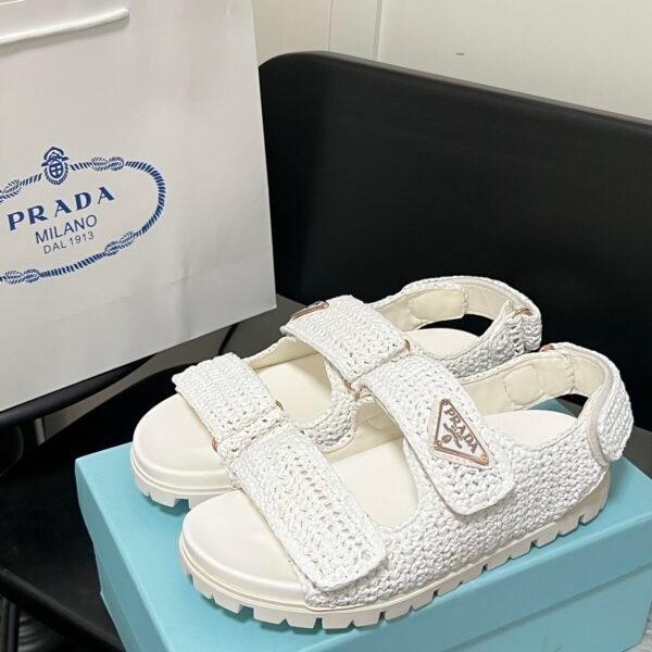 PR Raffia Sandals - Sandals