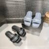 AMQ Oversized Sole Slides - Slides