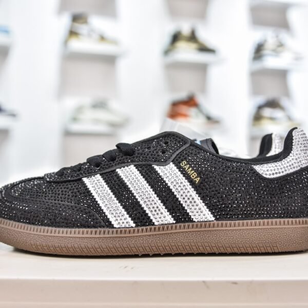AD Samba OG Rhinestone Black/White - Sneakers