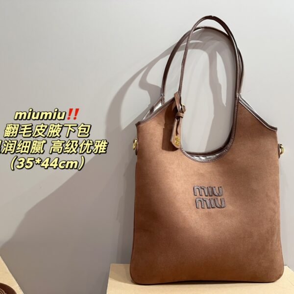 MIU Suede Hobo - Bag