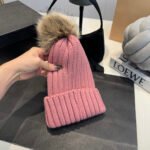MCL Ribbed Knit Beanie Pink – Hat