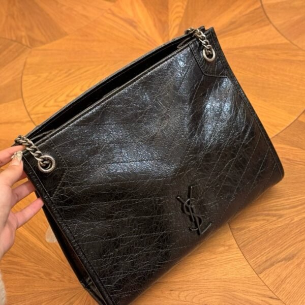 YSL Niki Large Black Leather - Bag