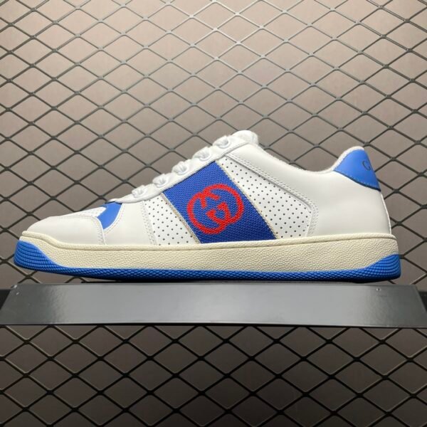 GG Screener White/Blue - Sneakers