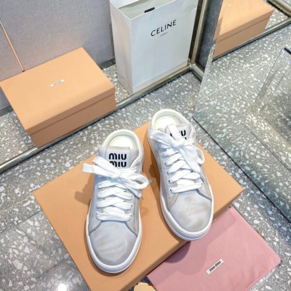 MIU Old-Damaged Sneakers - Sneakers