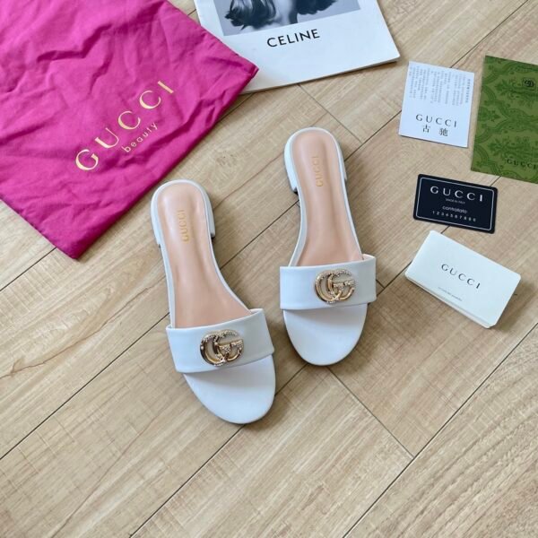 GG Double G Slide Sandals - Sandals