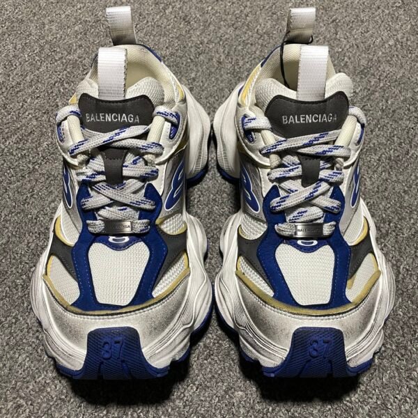 BAL Track 2 White/Blue - Sneakers