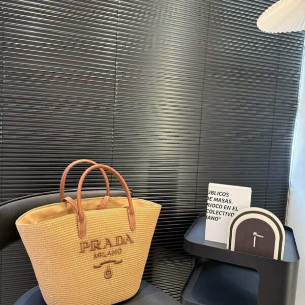 PR Raffia Tote - Bag