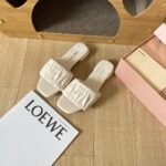 MIU Matelassé Slide Sandals – Sandals