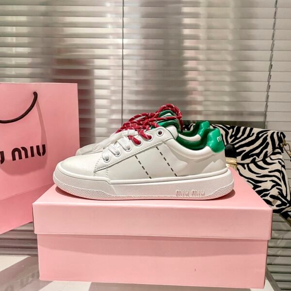MIU Sneakers White/Green - Sneakers