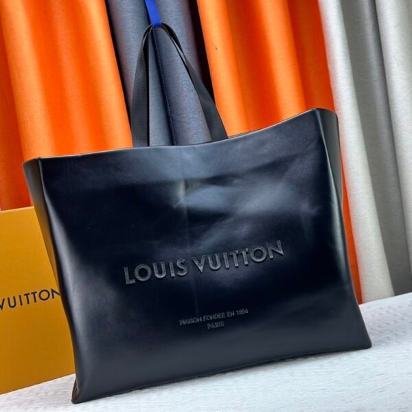 LV OnTheGo GM Black Leather - Bag