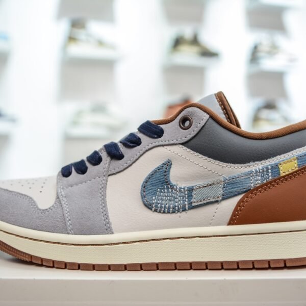 NK Air Jordan 1 Low SE Craft Multi-Color - Sneakers