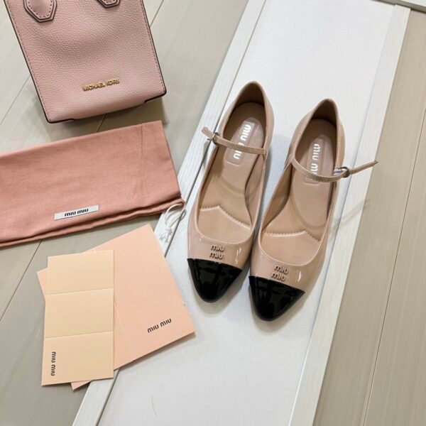 MIU Mary Jane Ballerina - Shoes