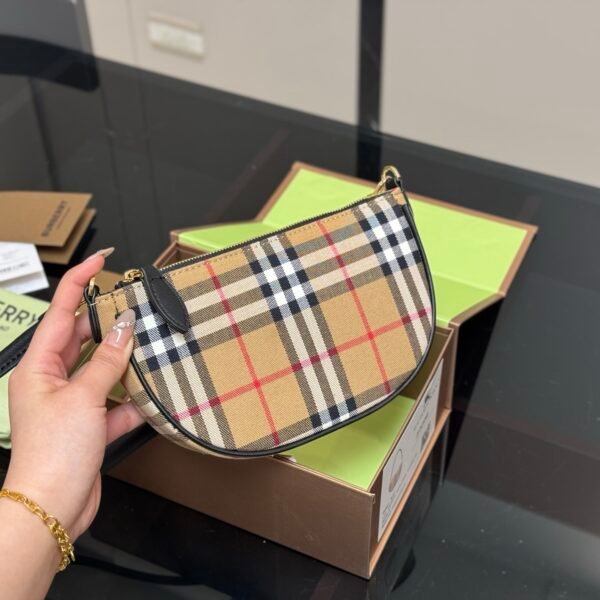 BBR Vintage Check Mini Title Bag Beige Check - Bag