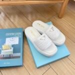 PR Woven Raffia Slides – Slides