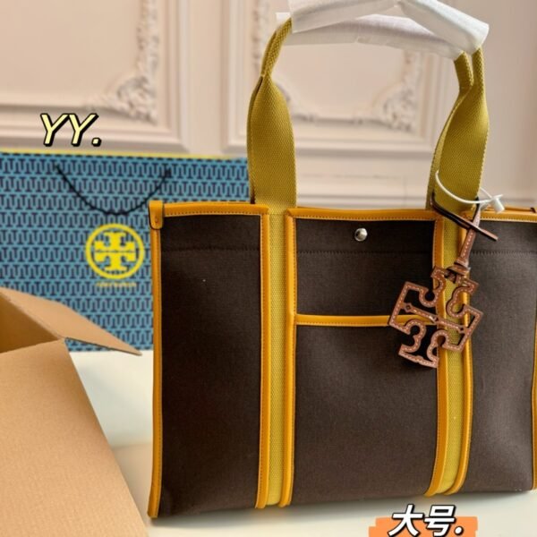 TB Canvas Shopping Bag