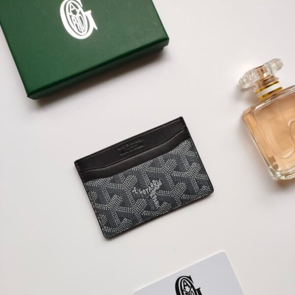 GYD Saint-Sulpice Card Holder Black GYDine Canvas - Wallet
