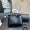 PR Galleria Saffiano Cuir Black Leather - Bag