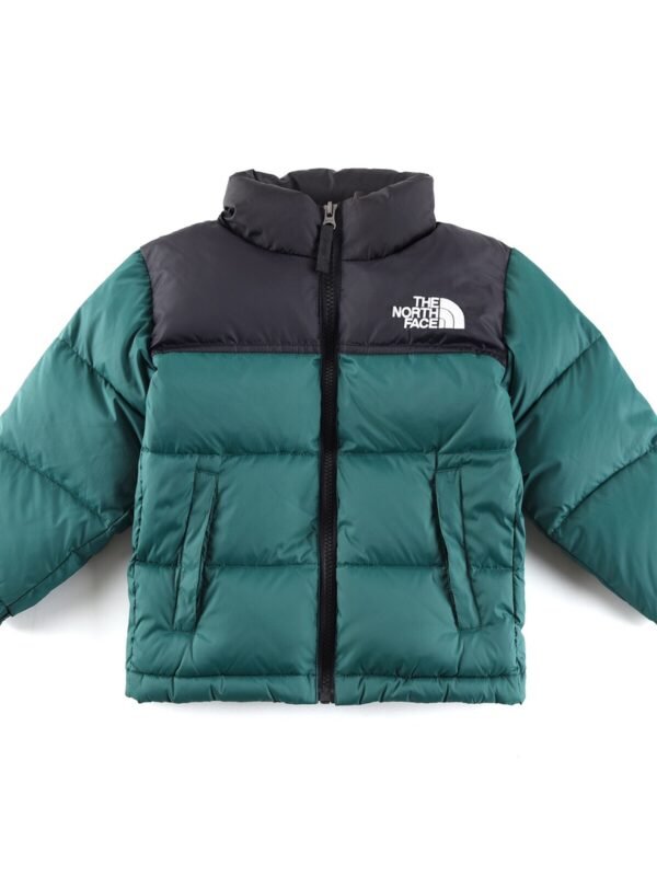 TNF Nuptse Jacket 110 Green/Black – Veste