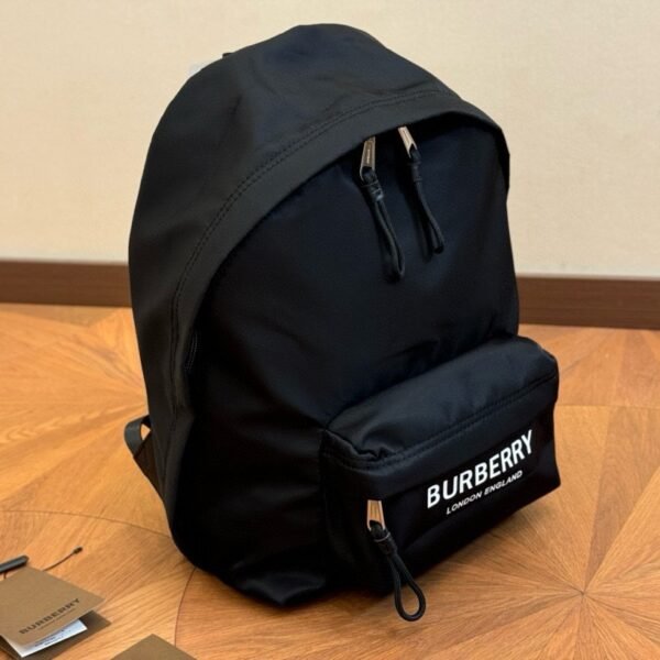 BBR Logo Print ECONYL® Black - Backpack
