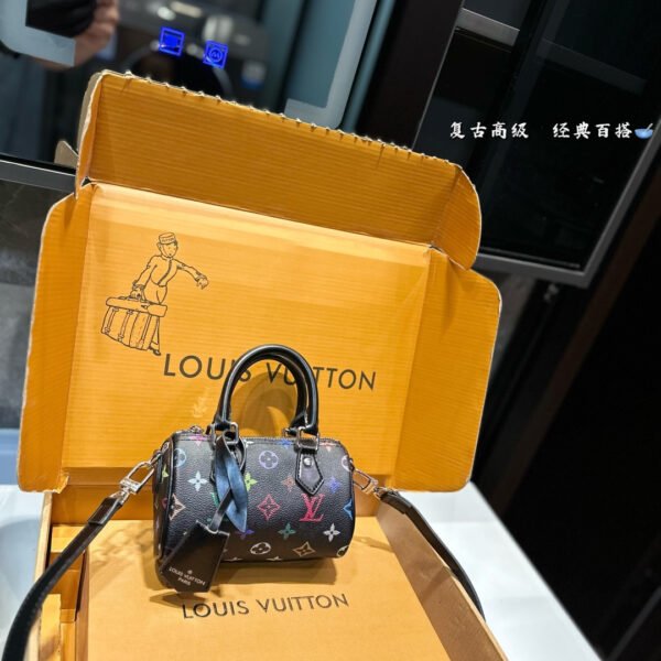 LV Speedy Bandoulière 20 Monogram Multicolore - Bag