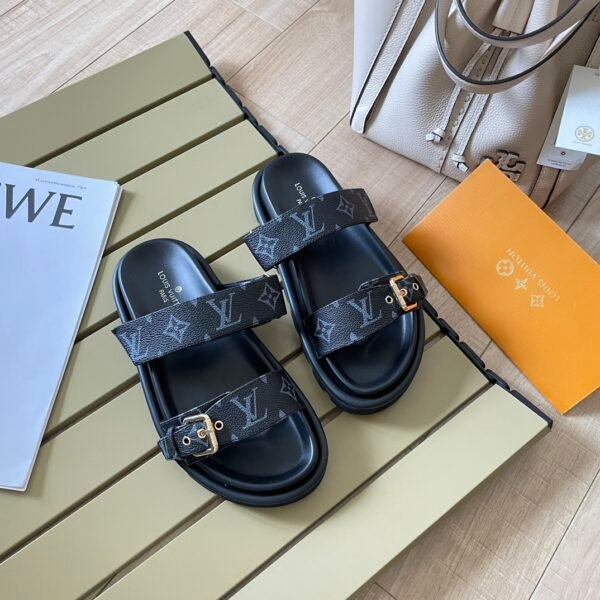 LV Paseo Flat Comfort Sandal Monogram Canvas - Sandals