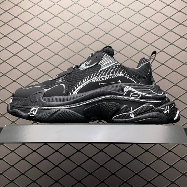 BAL Triple S Scribble - Sneakers