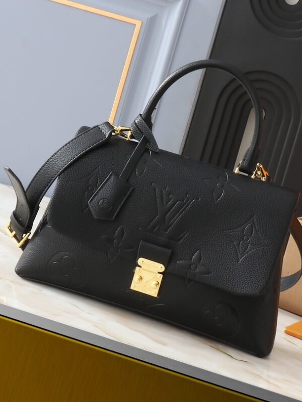 LV Montaigne BB Black Empreinte Leather – Tasche