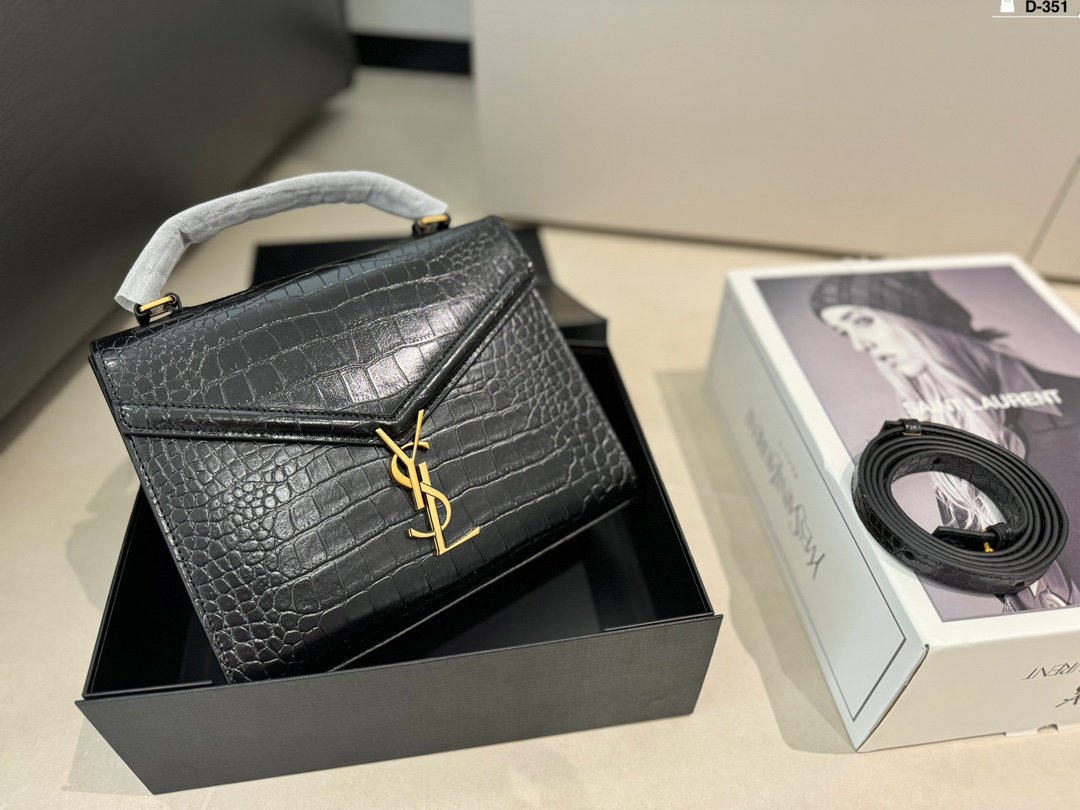 YSL Cassandra Crocodile Embossed - Bag - Image 2
