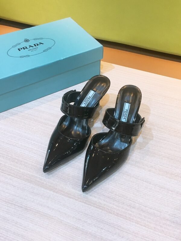 PR Patent Leather Slingback Pumps – Heels