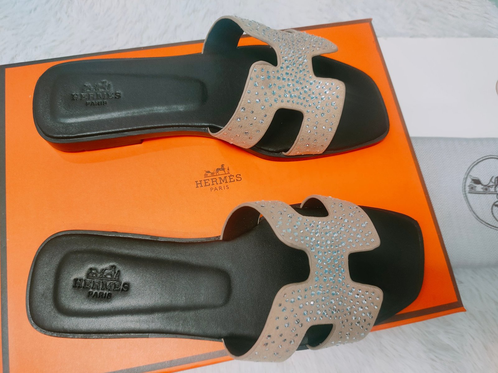 HM Oran Sandals Crystal Embellished - Sandals - Image 4